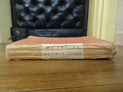 Histoire du procès du Chancelier Poyet, pour servir à celle du Règne de François I, Roi de France. Avec un chapitre préliminaire sur l'antiquité, & la Dignité de l'Office de Chancelier, & sur les Vicissitudes qu'il a éprouvées.