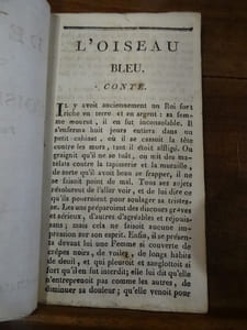 Conte de fées, contenant L'Oiseau bleu. Par Madame D***.