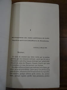 Papiers secrets brûlés dans l'incendie des tuileries. Complément de toutes les éditions française & belges des papiers & correspondance de la famille impériale.
