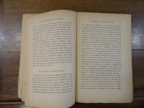 Sur les Traces de Pausanias, A travers la Grèce ancienne.. Frazer, James, George