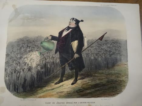Plant de jésuites arrosé par l'univers religieux. "Allons ! allons !... voilà que ça pousse !... j'en aurai bientôt assez de graine pour semer chez ...