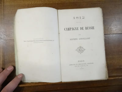 1812, Campagne de Russie.
