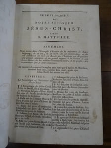 Le Nouveau Testament de notre Seigneur Jésus-Christ.