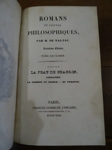 Romans et Contes Philosophiques.