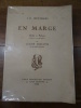 En marge. Etudes et préfaces réunies et annotées par Lucien Descaves.. Huysmans, Joris-Karl.