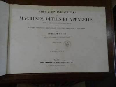 Publication industrielle des machines, outils et appareils les plus perfectionnés et les plus récents, employés dans les différentes branches de l'industrie française et étrangère. Tome 10.