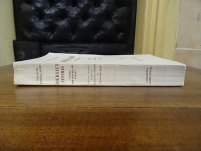 Journaux intimes. Fusées - Mon coeur mis à nu - Carnet. Edition critique établie par Jacques Crépet et Georges Blin.