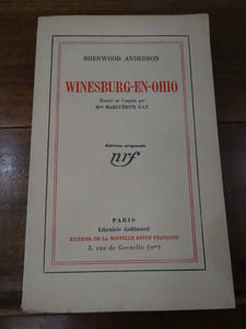Winesburg-en-Ohio. Traduit de l'anglais par Mme Marguerite Gay.
