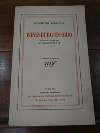 Winesburg-en-Ohio. Traduit de l'anglais par Mme Marguerite Gay.