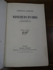 Winesburg-en-Ohio. Traduit de l'anglais par Mme Marguerite Gay.