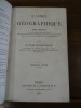 L'Année géographique. Revue annuelle des voyages de terre et de mer, ainsi que des explorations, missions, relations et publications diverses ...