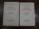 Poésies complètes.. Le Goffic, Charles.