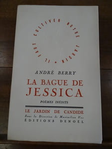 La Bague de Jessica suivi de Poèmes des jours tristes.