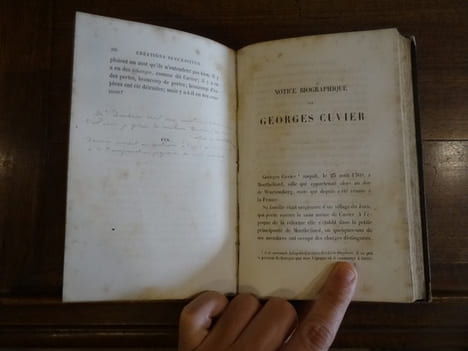 Ontologie naturelle ou étude philosophique des êtres. Suivi de "Histoire des travaux de Georges Cuvier" par P. Flourens.. Flourens, P.