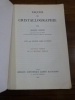 Leçons de cristallographie.. Friedel, Georges.