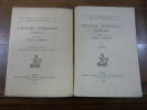 Poésies. Tome I: La Retenue d'Amours, Ballades, Chansons, Complaintes et Caroles. Tome II: Rondeaux.. Orléans, Charles d'.