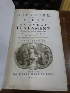 Histoire du Vieux et du Nouveau Testament.
