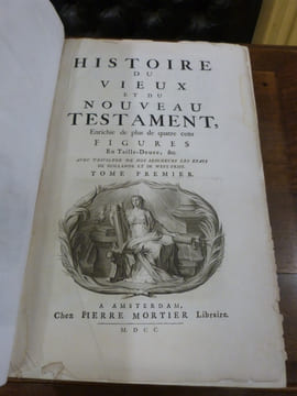 Histoire du Vieux et du Nouveau Testament.. undefined