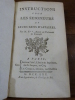 Instructions pour les Seigneurs et leurs Gens d'Affaires. Suivi de "L'Art de faire le bon cidre, avec la manière de cultiver les Pommiers et Poiriers, ...