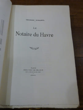 [Chronique des Pasquier]. Le Notaire du Havre. Le Jardin des bêtes sauvages. Vue de la Terre Promise. La Nuit de la Saint-Jean. Le Désert de Bièvres. ...
