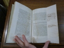 Copie d'un manuscrit de la main de Napoléon Bonaparte, avec l'orthographe qui existe dans le manuscrit même.. [Bonaparte, Napoléon].