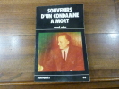Souvenirs d'un condamné à Mort.. Calas, Raoul