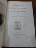 Correspondance inédite de la Comtesse de Sabran et du Chevalier de Boufflers, 1778-1788. Recueillie et publiée par E. de Magnieu et Henri Prat.. ...