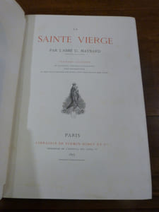 La Sainte Vierge.