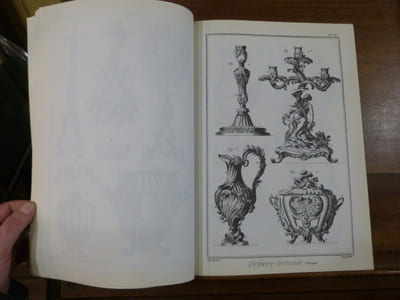 Recueil de planches sur les sciences, les arts libéraux et les arts méchaniques. Orfèvrerie, Joaillerie.