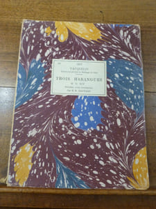 Trois Harangues M.D.XCV. Précédées d'une introduction par R.N. Sauvage.

