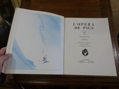 L'Opéra de pics. Cinquante compositions de Samivel, précédées d'une introduction de Jean Giono et d'un boniment de l'auteur.