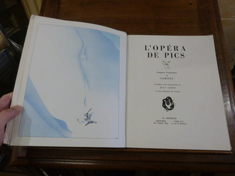 L'Opéra de pics. Cinquante compositions de Samivel, précédées d'une introduction de Jean Giono et d'un boniment de l'auteur.. Samivel.