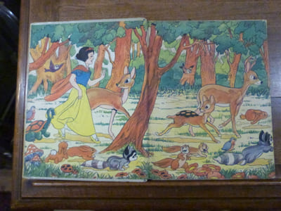 Blanche-Neige et les sept nains.

