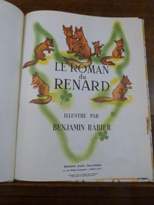 Le roman du renard.