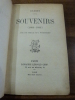 Souvenirs (1860-1889). Avec une pr&eacute;face de G. Wyrouboff.. Caubet, [Jean-Marie-Lazare].