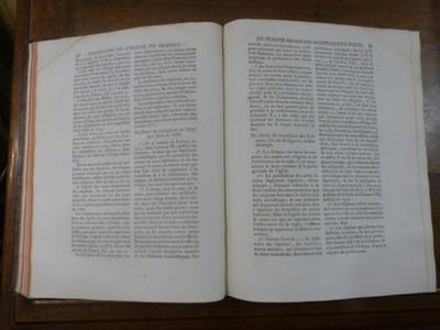La Discipline de l'Eglise de France, d'après ses maxime et ses décisions, répandues dans la Collection des Mémoires du Clergé. Ce qui a pour objet tout ce qui concerne le culte divin; les ministres du premier & du second ordre, leurs droits & leurs obligations; les Abbayes en commande & celles en Règle; les Matières bénéficiales, la jurisdiction Ecclésiastique,... Ouvrages utile, Aux évêques, aux prélats commendataires, aux abbés réguliers, aux grands vicaires, aux officiaux, aux promoteurs aux curés, aux chanoines, aux bénéficiers quelconques, enfin à tous les sujets attachés au service de l'Eglise.

