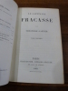 Le Capitaine Fracasse.. Gautier, Th&eacute;ophile. 