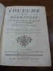 Coutume de Normandie. Avec les Observations de M. Roupnel.. Pesnelle. 
