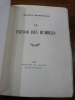 Le Tr&eacute;sor des humbles.. Maeterlinck, Maurice.