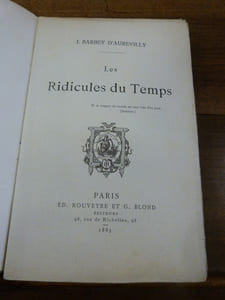 Les Ridicules du Temps.