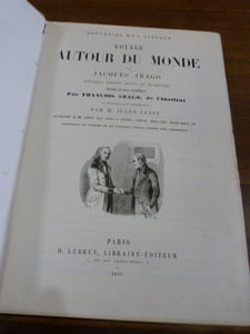 Souvenirs d'un aveugle. Voyage autour du monde. Nouvelle édition revue et augmentée, enrichie de notes scientifiques par François Arago de l'Institut et précédée d'une introduction par M. Jules Janin.

