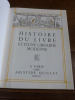 Histoire du livre et d'une librairie moderne.. 