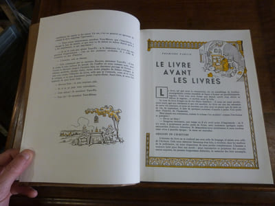 Histoire du livre et d'une librairie moderne.