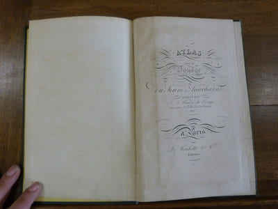 Atlas pour le voyage du jeune Anarchasis.
