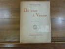 D&eacute;fense de Venise. Colloque avec M. Lucien Fabre.. Rav&egrave;ne, Georges
