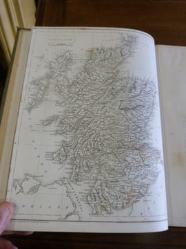 Caledonia illustrated in a series of views taken expressly for the work, by W.H. Bartlett, T. Allom, and others.. Beattie, William.