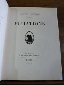 Filiations.