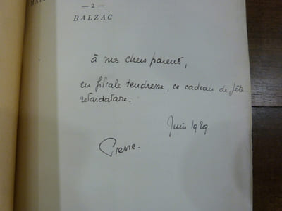 Balzac, recherches sur la création intellectuelle.
