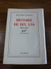 Histoire de dix ans, 1927-1937.. Maxence, Jean-Pierre.