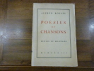 Po&eacute;sies et Chansons, Edition du Mill&eacute;naire.. Rossel, Alfred
